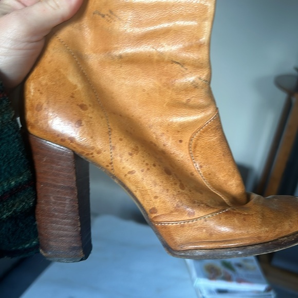 Mark Jacobs light brown leather boots - Picture 3 of 5